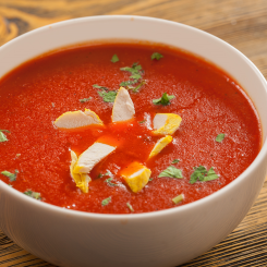 Featured image for “Доматена супа с пиле”