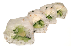 Featured image for “Краставица, авокадо и филаделфия 4 бр.”