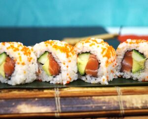 Featured image for “Калифорния сьомга 4 бр”